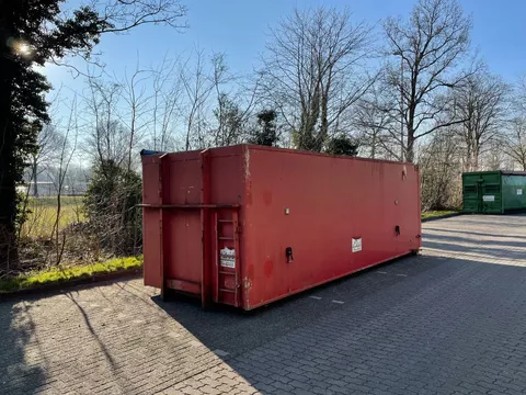 Diversen ALUMINIUM AFZETCONTAINER - GRAANSCHUIF - KABEL OPNAME