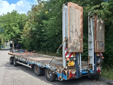 Nooteboom ASD-40-22 MACHINE AANHANGWAGEN